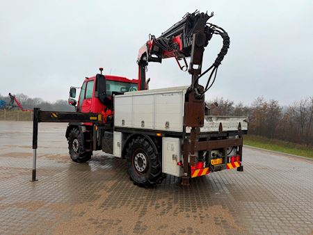 Magirus U400 4x4 16 tons kran 231hp Kran