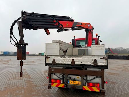Magirus U400 4x4 16 tons kran 231hp Kran