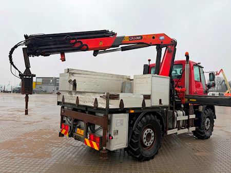 Magirus U400 4x4 16 tons kran 231hp Kran