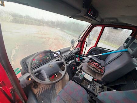 Magirus U400 4x4 16 tons kran 231hp Kran