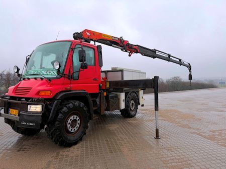 Magirus U400 4x4 16 tons kran 231hp Kran