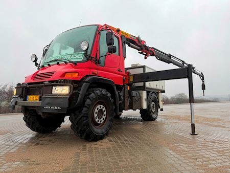 Magirus U400 4x4 16 tons kran 231hp Kran