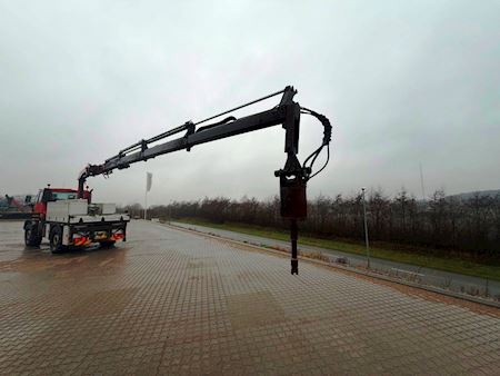 Magirus U400 4x4 16 tons kran 231hp Kran