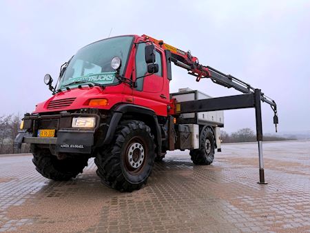 Magirus U400 4x4 16 tons kran 231hp Kran
