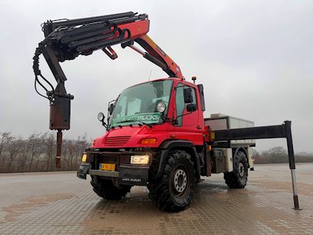Magirus U400 4x4 16 tons kran 231hp Kran