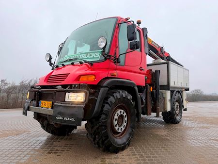 Magirus U400 4x4 16 tons kran 231hp Kran