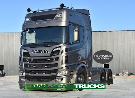 Scania R660 6x2 2950mm plysset hydr. Trækker
