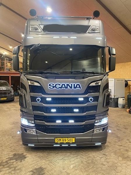 Scania R660 6x2 2950mm plysset hydr. Trækker