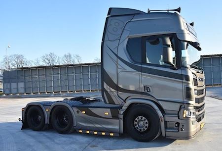 Scania R660 6x2 2950mm plysset hydr. Trækker