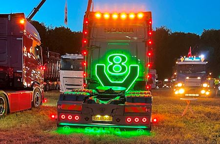 Scania R660 6x2 2950mm plysset hydr. Trækker