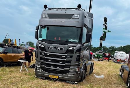 Scania R660 6x2 2950mm plysset hydr. Trækker