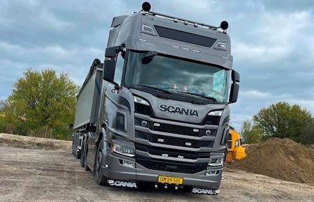 Scania R660 6x2 2950mm plysset hydr. Trækker