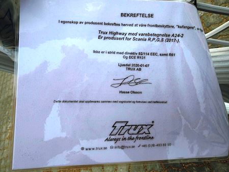 Trux Scania Bøjle Ladopbygninger
