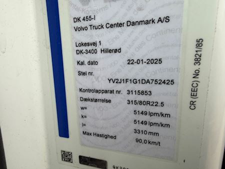 Volvo FM410 8x4*4 Hiab 255 Hi-pro Tip/kran