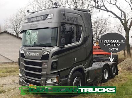 Scania R660 6x2*4 hydr. Trækker