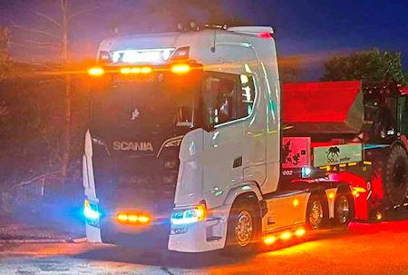 Scania S560 Twensteer inkl. PTO Trækker