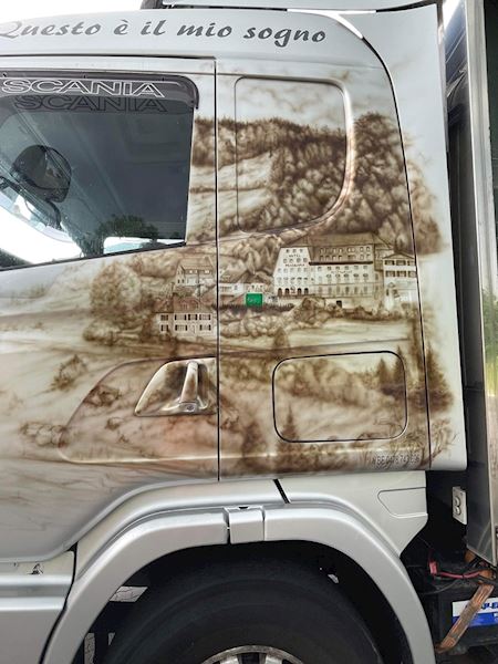 Scania R164 6x2*4 480 Gardin