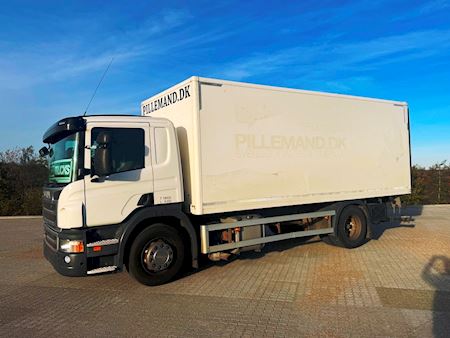 Scania P230 med lift Fast kasse