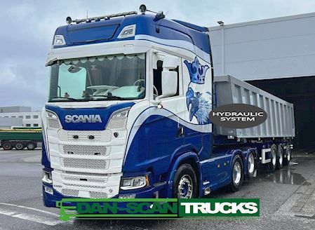 Scania S650 6x2 2950mm Hydr. plysset Trækker