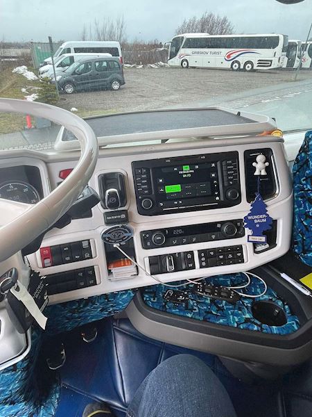 Scania S650 6x2 2950mm Hydr. plysset Trækker