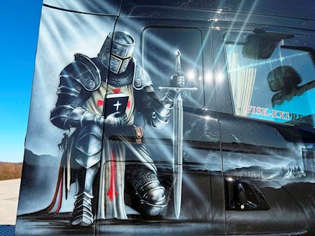 Scania R730 6x4 Viking Warrior Hydr. plysset 3100mm Trækker