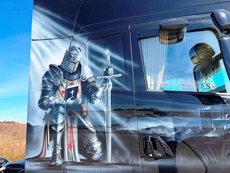 Scania R730 6x4 Viking Warrior Hydr. plysset 3100mm Trækker