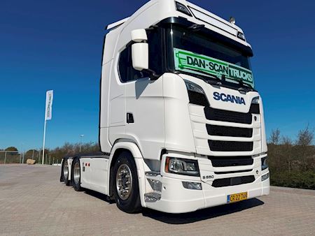 Scania S650 6x2 2950mm inkl. PTO Trækker