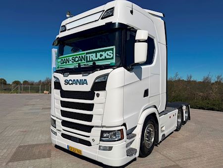 Scania S650 6x2 2950mm inkl. PTO Trækker
