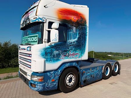 Scania R164 6x2 580 3100mm Trækker