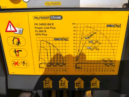 Palfinger PK34002SH Kran