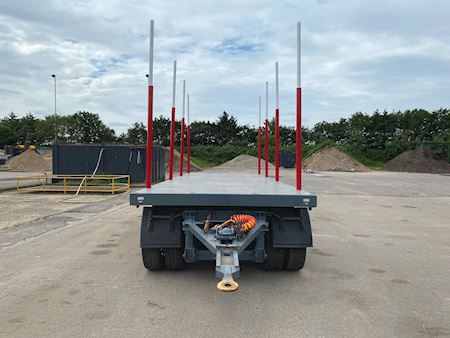 Kel-Berg 4 aksl. Ny renoveret Skovtrailer