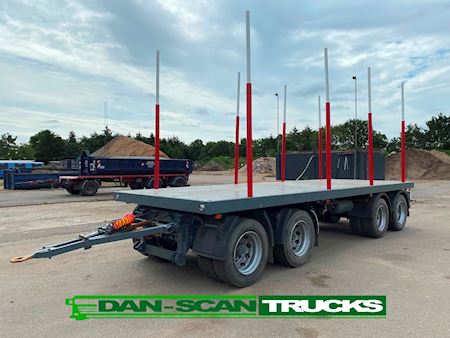 Kel-Berg 4 aksl. Ny renoveret Skovtrailer