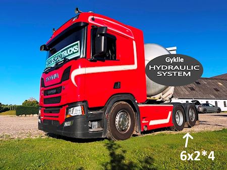 Scania R500 6x2*4 Gylle WM Tarm hydr 3150mm Trækker