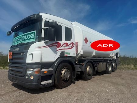 Scania P380 8x2*6 ADR/FL 24200L Tankopbygning