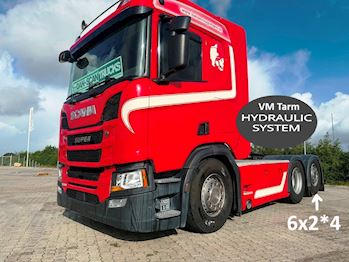 Scania R500 6x2*4 Gylle WM Tarm hydr 3150mm, Trækker