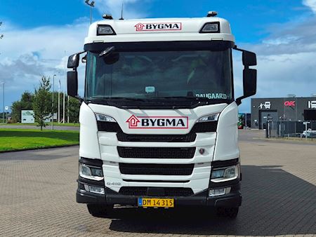 Scania G410 GAS HMF 2820 kran Kran