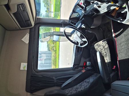 Scania G410 GAS HMF 2820 kran Kran