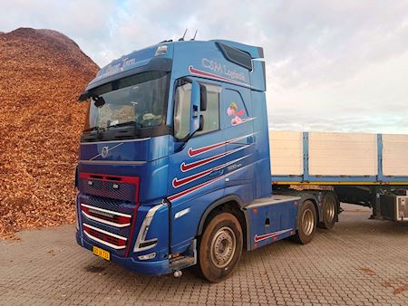 Volvo FH500 inkl. trailer og Aft. kran Trækker