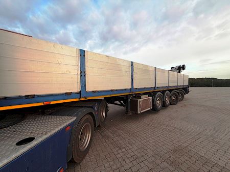 Volvo FH500 inkl. trailer og Aft. kran Trækker