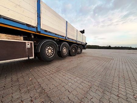 Volvo FH500 inkl. trailer og Aft. kran Trækker