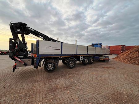 Volvo FH500 inkl. trailer og Aft. kran Trækker
