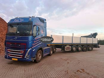 Volvo FH500 inkl. trailer og Aft. kran, Trækker