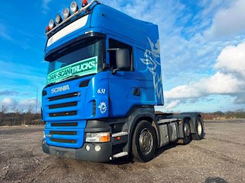 Scania R420 6x2/4 twensteer inkl. miljø filter, Trækker