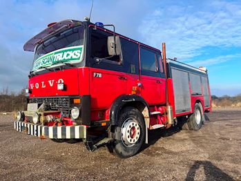 Volvo F7-18 4x2, Brandslukningskøretøj