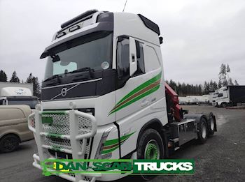Volvo FH500 6x4 løft HMF 2820 inkl Jiip, Kran